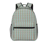 Hingor Cartoon Cute Otters Print Unisex Leisure Backpack Lightweight Travel Work Everyday Use Weekend Getaways