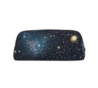Hingor Constellation Star Clusters Galaxies Print Fashion Stationery Pencil Bag Toiletry Pouch with Zipper for Cosmetics, Stationery, Purse, Pencil Case - Travel