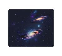 Hingor Galaxy In The Universe Print Mouse Pad, Office Home Personalized Mouse Mat Design, Waterproof Mousepad, Non-Slip Rubber Base Computer Mouse Pads For Wireless Mouse