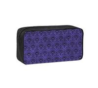 Hingor Haunted Mansion Print Big Capacity Pencil Case Pencil Pouch Pen Case School Supplies Cute Pencil Box