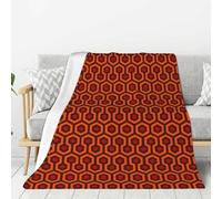 Hingor Shining Overlook Print Throw Blankets All Season Ultra Soft Warm Fleece Blanket For Home Bed Sofa Couch Chair Outdoor Travel Camping (80x60) Inch