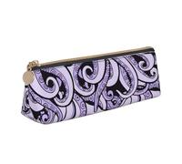 Hingor The Sea Witch Inspired Print Stylish and Practical Pencil Case Large Capacity Triangle Pencil Pouch with Zipper