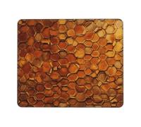 Hingor Wine Cork Print Mouse Pad With Stitched Edges, Premium-Textured Mouse Mat Pad, Non-Slip Rubber Base Mousepad For Gaming Laptop Computer