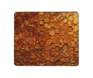 Hingor Wine Cork Print Mouse Pad With Stitched Edges, Premium-Textured Mouse Mat Pad, Non-Slip Rubber Base Mousepad For Gaming Laptop Computer