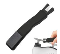 HINGTAI Ceramic Ice Skate Sharpeners, Professional Hockey Skate Tool, Dual-Ended V-Blade and Sharpening Stone for On-the-Go Maintenance, Universal Ice Skate Sharpener for Skating Accessories