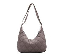 HINGTAT Dumpling Bag Nylon Crescent Bag for Women Men Hobo Cross Body Bag Lightweight Dumpling Crossbody Bag for Women Chest Bag Shoulder Bag with Adjustable Shoulder Strap