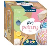 Hinkler - Arty Party Pottery Kit - DIY Pottery Making Set for Adults - Creative Group Activity - Girls Night Crafts - Paint Your Own Pottery Gift