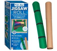 Hinkler - Felt Mat Jigsaw Roll - Puzzle Storage Mat for Jigsaw Lovers - Puzzle Placement Guide - Stores Up to 2000 Pieces - Includes Felt Mat, Roll & Straps - Works with Jigsaw Board
