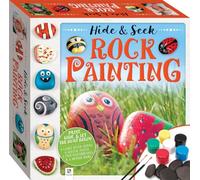 Hinkler - Hide & Seek Rock Painting - Rock Painting Starter Kit - Arts and Crafts for Kids - Gift for Art Lovers - Includes Rocks, Acrylic Paint and More [Paperback] Pty Ltd