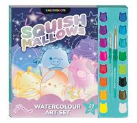 Hinkler - Kaleidoscope Original Squishmallows Watercolour Art Set - Watercolour Paint Set - Arts and Crafts for Kids - Kids Paint