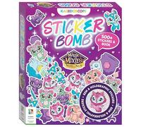 Hinkler - Magic Mixies Mixlings Sticker Bomb Kit - Kaleidoscope - Sticker Activity Kit for Children - Over 500 Stickers - Gifts for Girls - Stocking Filler Ideas - Glitter Stickers