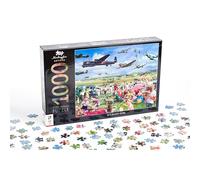 Hinkler - Mindbogglers Artisan 1000 Piece Jigsaw : Day At The Vintage Air Show - 1000 Piece Jigsaw Puzzles for Adults - Challenging Puzzle Games - Gifts