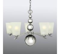 HINKLEY Five-bulb chandelier Zelda