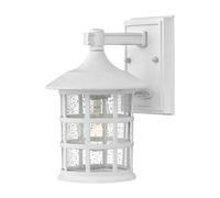 Luminosa Lighting Elstead Hinkley Freeport Outdoor Wall Lantern Textured White, Ip44