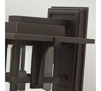 HINKLEY Manhattan L outdoor wall lamp, bronze