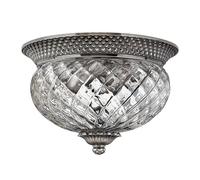 Hinkley Plantation Flush Ceiling Light - Antique Nickel
