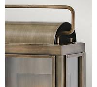 HINKLEY Sag Harbour outdoor wall light, 2-bulb bronze
