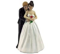 Hinleise Yes to the Rose Wedding Cake Decoration Custom Bride & Groom Couple Figurine Wedding