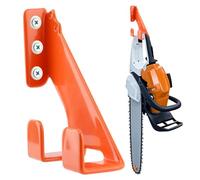 HINMAYGO Chainsaw Hanger, Heavy Duty Chainsaw Holder, Chainsaws Wall Mount, Universal Fit for Stihl, Garage Organization Shed Organizer Mounted, Rust-Proof Space-Saving (Size:1pc)