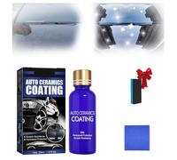HINNVCL 2024 New Plastic Parts Refurbish Agent Car Plastic Restorer, Crystal Coating Trim Restore for Car Plastic Parts, 30ml - Plastic Coating for Long-Lasting Shine and Protection