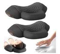 HINNVCL 3 in 1 Neck Massager Pillow with Heat, New Cervical Massager Pillow, Neck Traction Shoulder Corrector Cervical Traction for Pain Relief Deep Tissue for Men Women