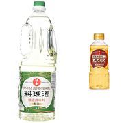 Hinode Cooking Sake, 1.8 Litre & Hinode Kokusanmai Hon Mirin 14% Alc, 400ml