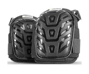 Hinrichs Knee Pads For Work - Premium Quality - Professional Knee Protection - Adjustable Kneeling Pad for Men & Women - Foam Padding & Gel Cushion for Work in the Garden or on the Construction Site