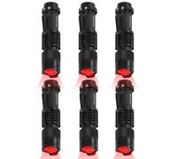 HinsGEAR 6 Pack Red Flashlight LED Single Mode Light 1 Mode LED Torch Scalable Red Light Flashlight for Astronomy Aviation Night Observation