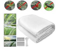 Hinsinc 15M Garden Netting - Fine Mesh Bird / Insect Protection in Clear Hinsinc Clear