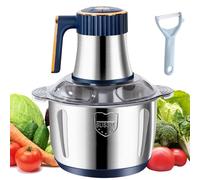 Hinsinc 500W Electric Meat Grinder Mincer Mixer Blender Food Chopper Processor Blender in Blue Hinsinc Blue