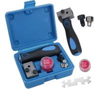 Hinsinc Professional Brake Pipe Flaring Tool 3/16" SAE Hand Held On Car Double Flare Kit in Blue Hinsinc Blue