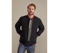 Hinter & Hobart Men's 'Pembroke' Lightweight Water Resistant Casual Full Zip Quilted Jacket in Black | Size: XS Hinter & Hobart Black XS