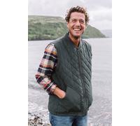 Hinter + Hobart Pembroke Mens Quilted Gilet - Green