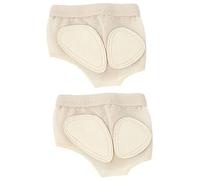HINTRMENT 1 Pair Non-Slip Forefoot Pads Front Palm Cushions for Dancing and Walking, Beige Polyester Microfiber Material to Foot Pressure and Fit Your Figure Better