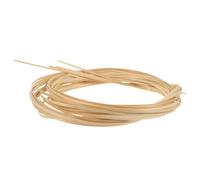 HINTRMENT 1 Roll of Bamboo Strips for Crafting with 7 Strips, Weaving Material for Basket Making and Furniture Repair, Easy to Clean and Sufficient Quantity for Projects