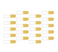 HINTRMENT 100pcs Anti-Tamper Plastic Locks with Metal Wire Self-Locking Security Plastic Padlock Seals for Electric Meters and Luggage, Writable Surface, for Storage and Transit