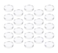 HINTRMENT 100pcs Coin Capsules 21mm Plastic Coin Holder Cases