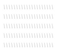 HINTRMENT 100pcs Nipper Cover Pedicure Tools Protective Sleeve Silicone Manicure Tool Cover White Protecting Nippers and Yourself Suitable and Babies