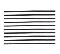 HINTRMENT 10pcs Black Plastic Hairband Teeth Strips with Antislip Design for Women, Portable Grip Strips for Crown Headpieces and Hairbands, for Craft and DIY Hair Accessories