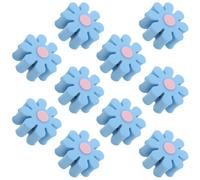 HINTRMENT 10pcs Car Antenna Daisy Flower Topper Uv-resistant Eva Material Decorative Automotive Aerial Accessory Easy Installation for Vehicle Roof Exterior Ornamentation