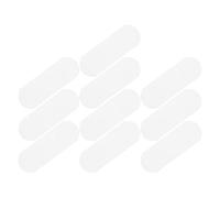 HINTRMENT 10pcs Clear Cosmetic Ear Stickers with Support Rods Transparent Vertical Ear Tape for Correction Soft Flexible Non-irritating Aesthetic Corrector Suitable for Adults