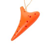 HINTRMENT 12hole Resin Ocarina Alto C Tuned Beginner Friendly Music Instrument for Adults Practice and Performance Random Color