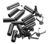 HINTRMENT 12pcs Cord Fastener Replacement Ends Stylish Zinc Alloy Drawstring End Caps Easy to Use Secure Hold for Sports Clothing and Garments