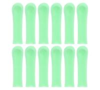 HINTRMENT 12pcs Reusable Silicone Ear Cleaner Replacement Tips Earwax Remover Accessories for Adults Soft Flexible Covers with Replaceable Design Easy to Clean and Compatibility