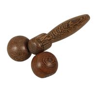 HINTRMENT 1pcs Face Massage Roller Wooden Massager Wenge Material Portable Reduce Edema Tool for Face and Legs Can Carry It Everywhere