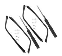 HINTRMENT 2 Pairs Eyeglasses Arms Universal Glasses Replacement Temple Tr Material Simple Structure Proper Length Not Easy to Crack Not Easy to Change Colour for Glasses Repair