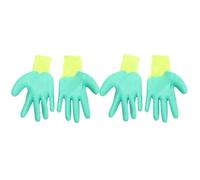 HINTRMENT 2 Pairs Hamster Training Protective Glove Protective Rubber Gloves Protection Effect Easy to Wear and Take off Premium Rubber Material 8.65x3.14x0.39in for Hamster Training Pet