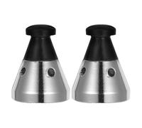HINTRMENT 2 Pcs Pressure Cooker Limiting Valve Pressure Control Abs Stainless Steel Silver Easy Installation Replacement Parts for Canner