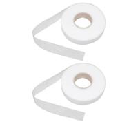 HINTRMENT 2 Rolls Iron-on Hemming Tape Hem Tapes White Non-woven Fabric Versatile Application Neat Finish DIY for Pants Clothes