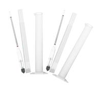 HINTRMENT 2 Sets Wine Alcohol Hydrometer Kit with 100ml Plastic Measuring Cylinder and 0-100 Scale Alcoholometer, Triple Scale Density Tester for Home Brewing Wine, Beer, and Mead